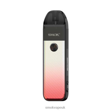 SMOK Vape UK H066L121 | Silver Red Alloy SMOK Pozz Pro Kit