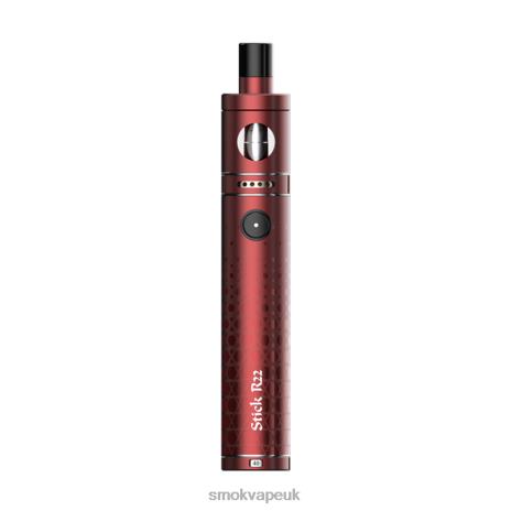SMOK London H066L193 | Matte Red SMOK Stick R22 Kit
