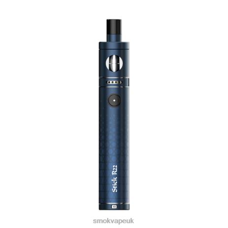 SMOK Vape Deals UK H066L196 | Matte Blue SMOK Stick R22 Kit