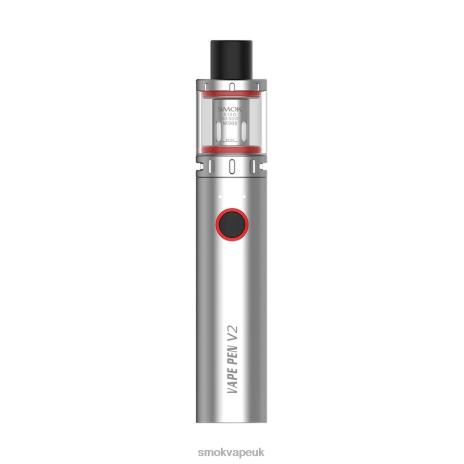 SMOK Vape UK H066L281 | Stainless SMOK Vape Pen V2 Kit