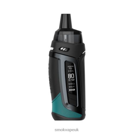 SMOK Vape Deals UK H066L156 | Black Green SMOK Morph S Pod-80 Kit