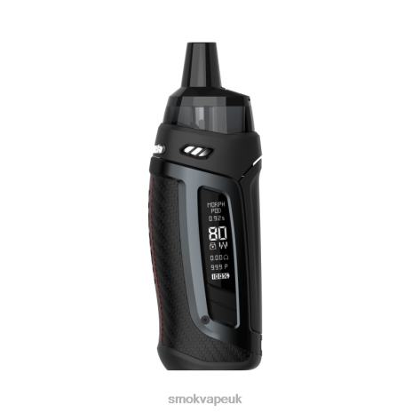 SMOK Vape Mods UK H066L157 | Black Carbon Fiber SMOK Morph S Pod-80 Kit