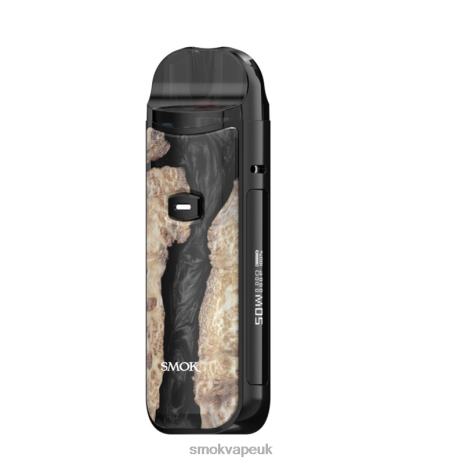 SMOK Vape Pen UK H066L168 | Black Stabilizing Wood SMOK Nord 50W Kit