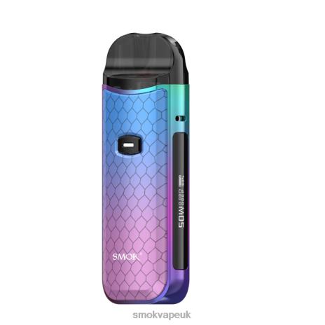 SMOK Vape UK H066L161 | Cyan Pink Cobra SMOK Nord 50W Kit