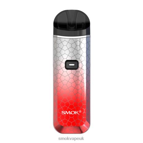 SMOK Vape Mods UK H066L127 | Prism Silver Red Armor SMOK Nord Pro Kit
