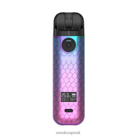 SMOK Disposable Vape UK H066L235 | Cyan Pink Cobra SMOK NOVO 4 Kit