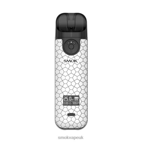 SMOK Vape Mods UK H066L237 | White Armor SMOK NOVO 4 Kit