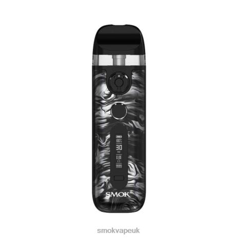 SMOK Disposable Vape UK H066L5 | Fluid Black Grey SMOK Novo 5 Kit