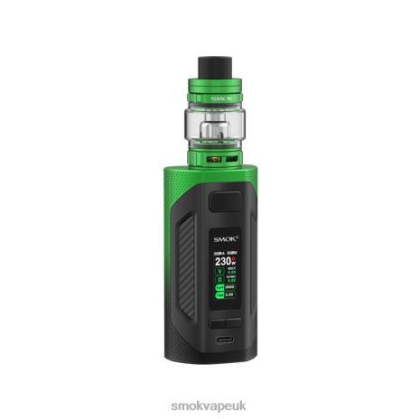SMOK Vape Deals UK H066L306 | Black Green SMOK Rigel Kit