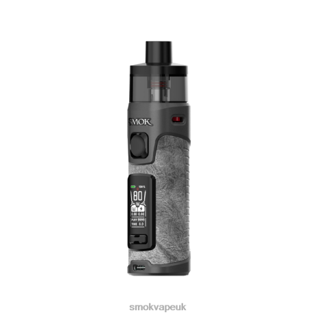 SMOK Vape Mods UK H066L97 | Grey Leather SMOK RPM 5 Kit